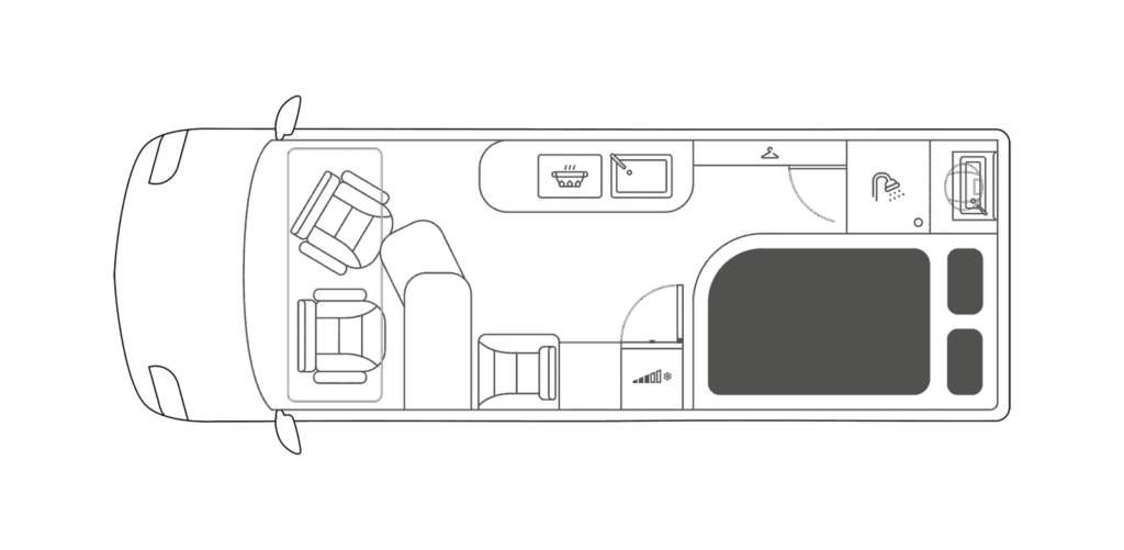 Globe Traveller Explorer X Grundriss Nacht