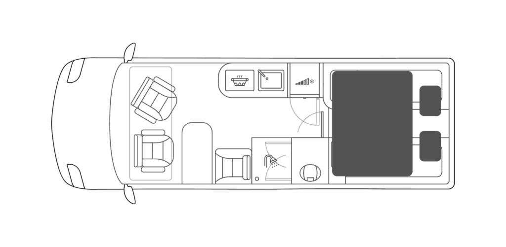 Globe Traveller Explorer Z Evo Grundriss Nacht