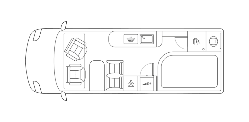 Globe Traveller Pathfinder X Grundriss Tag