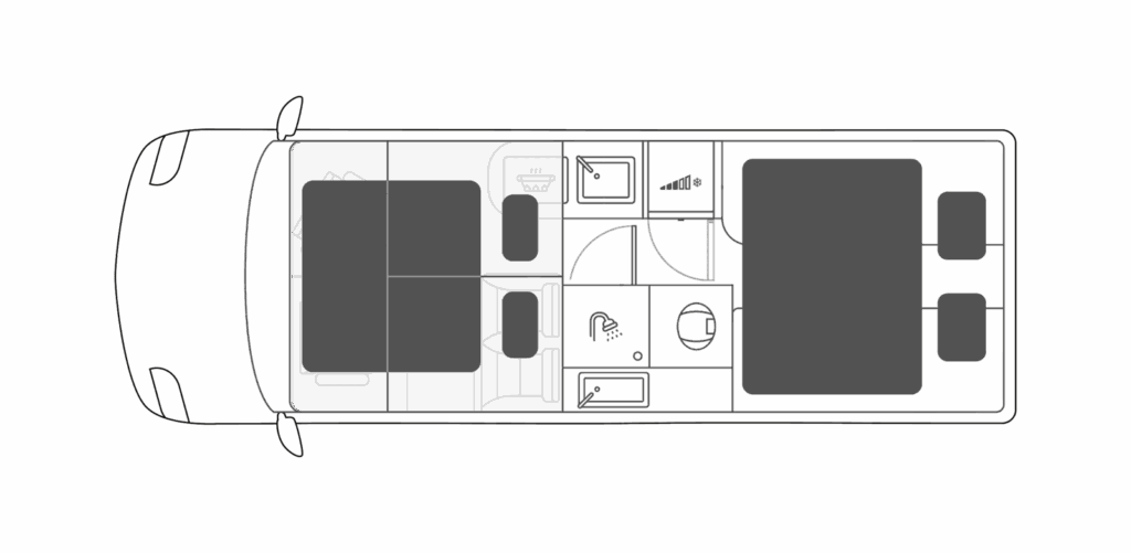 Globe Traveller Pathfinder Z Grundriss Nacht
