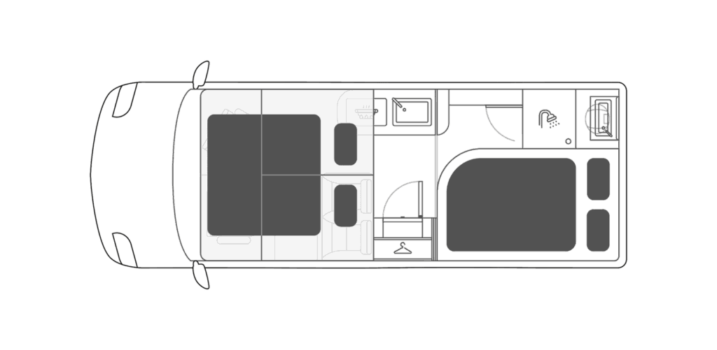 Globe Traveller Voyager Xs Grundriss Nacht