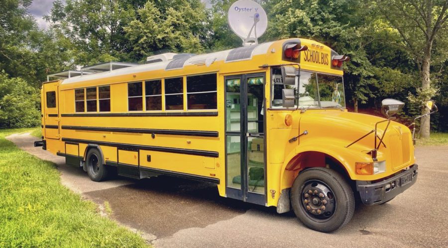 US Schoolbus Umbau mit Solar und mehr